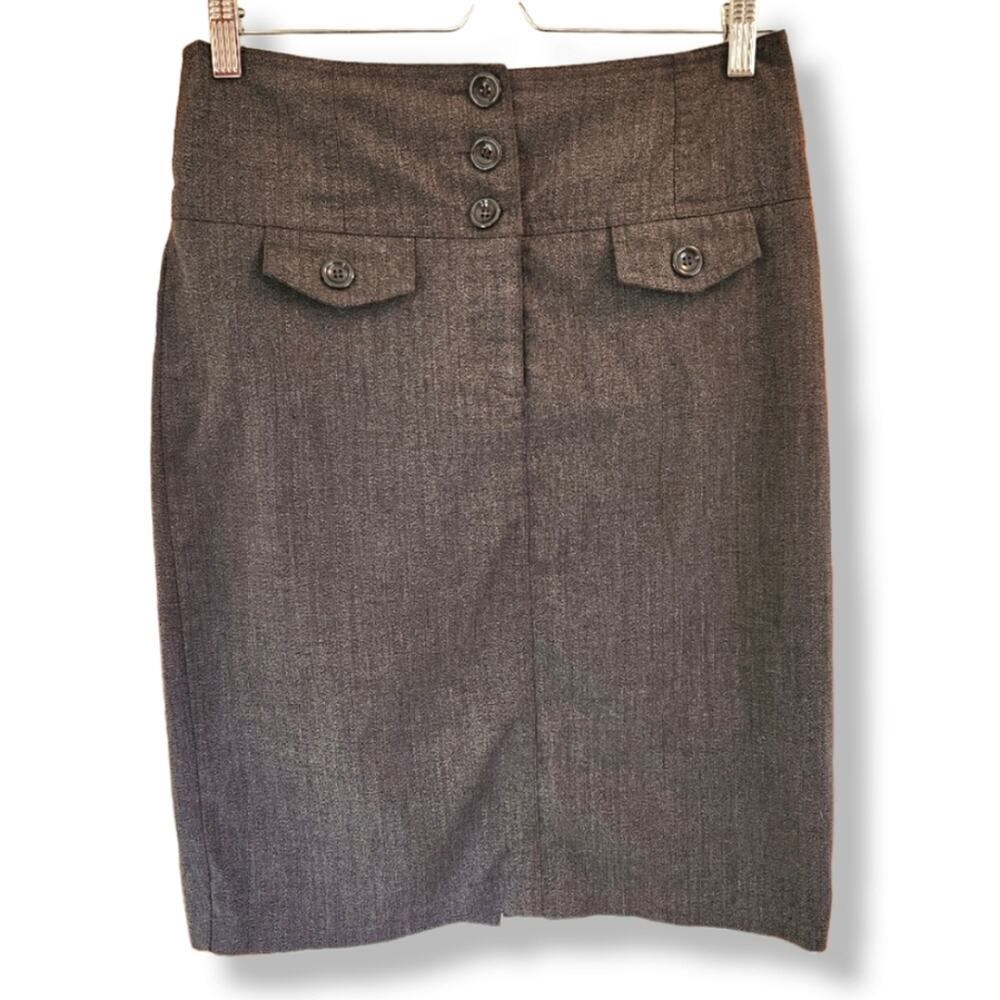 Gray Pencil Skirt Size 9 Charlotte Russe